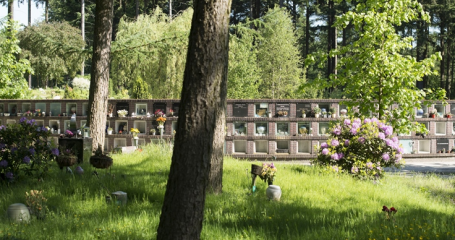 Urnenmuur Columbarium begraafplaats Amersfoort Rusthof