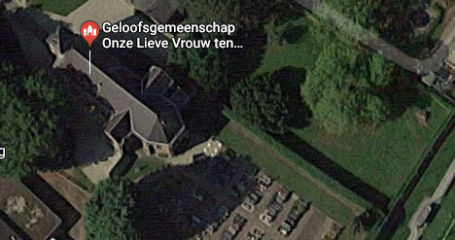 Bovenaanzicht begraafplaats 't Goy